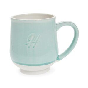 Tag Reactive Speckle Monogram Mug, Size One Size - Blue/green Monogram H‎